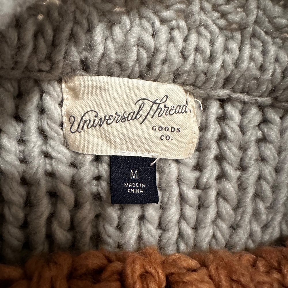 Universal threads chunky cropped knit sweater - Picture 5 of 7